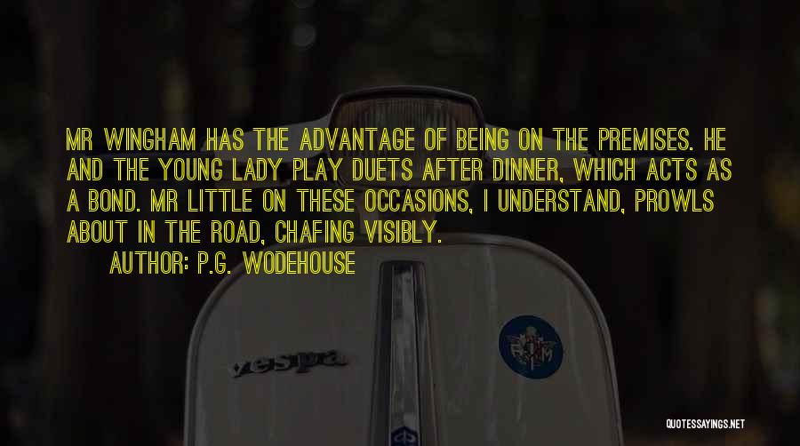 Mr G Quotes By P.G. Wodehouse