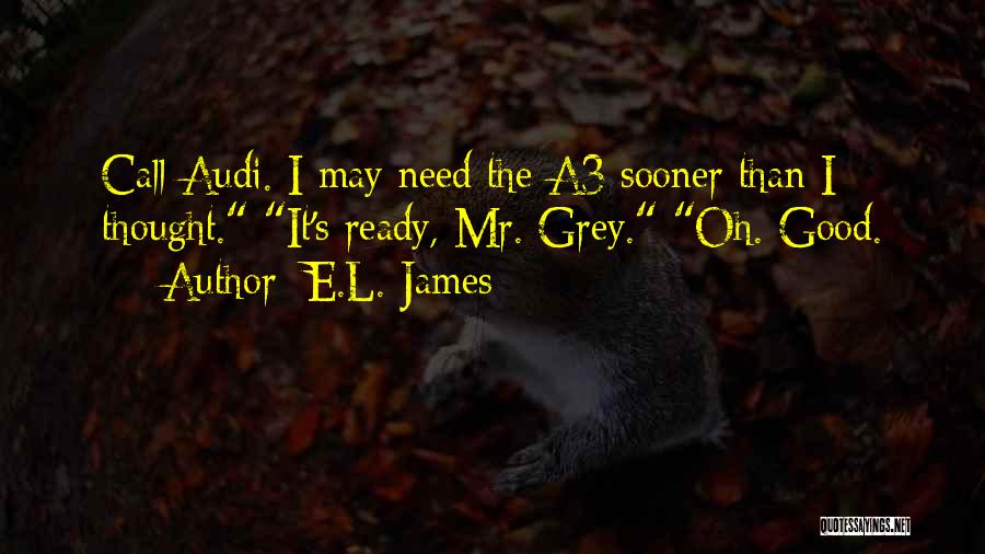 Mr Grey Quotes By E.L. James