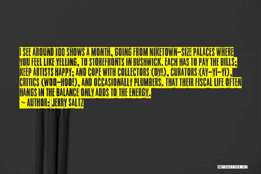 Mr Hoo Quotes By Jerry Saltz