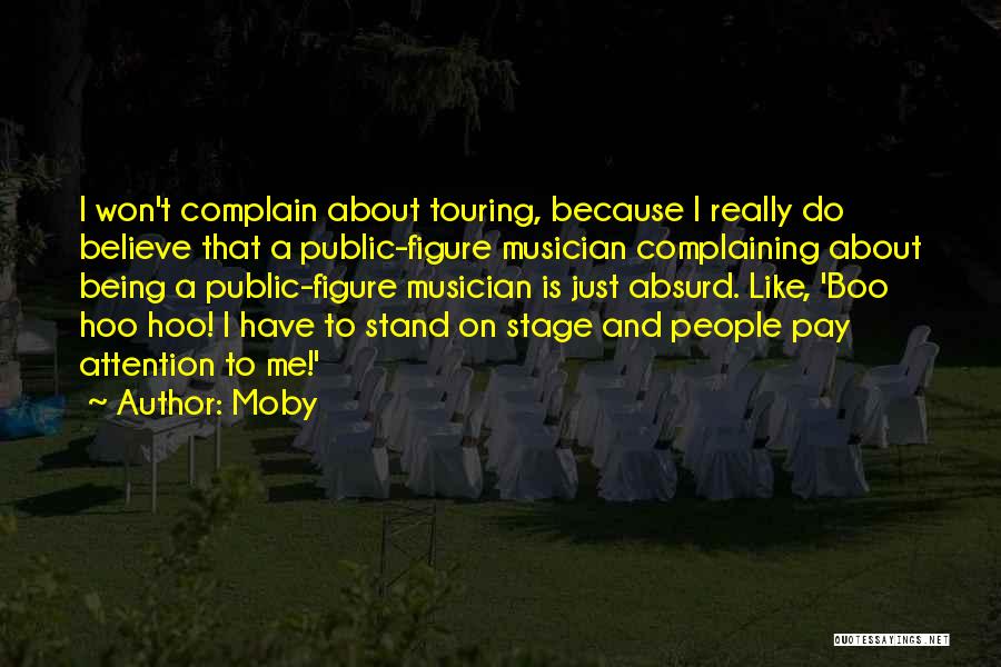 Mr Hoo Quotes By Moby