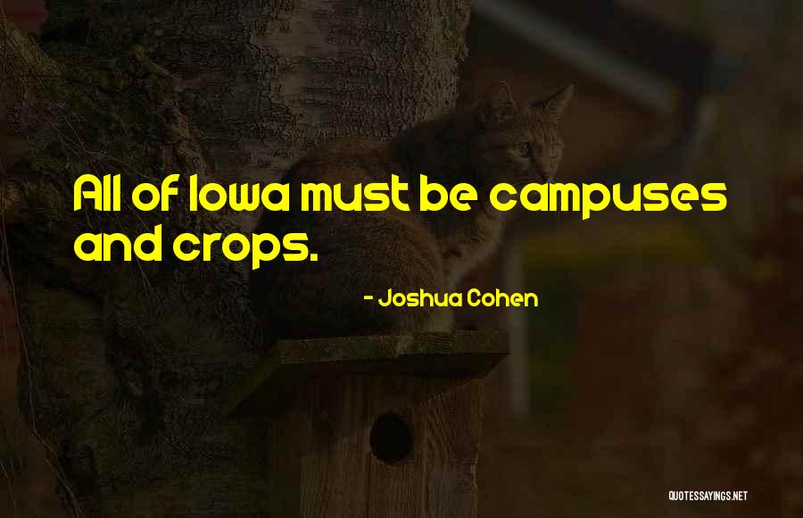 Mr Joshua Quotes By Joshua Cohen