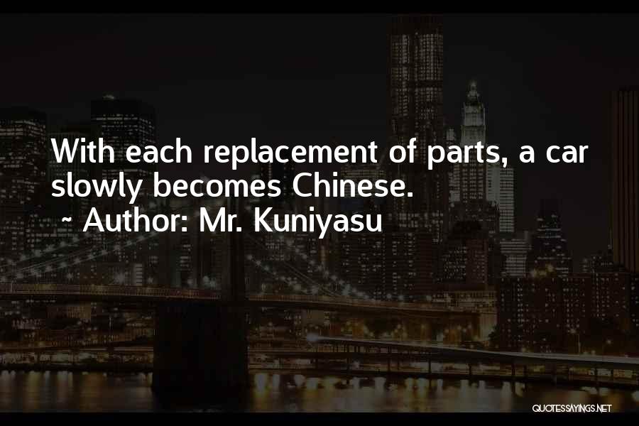 Mr. Kuniyasu Quotes 1644276