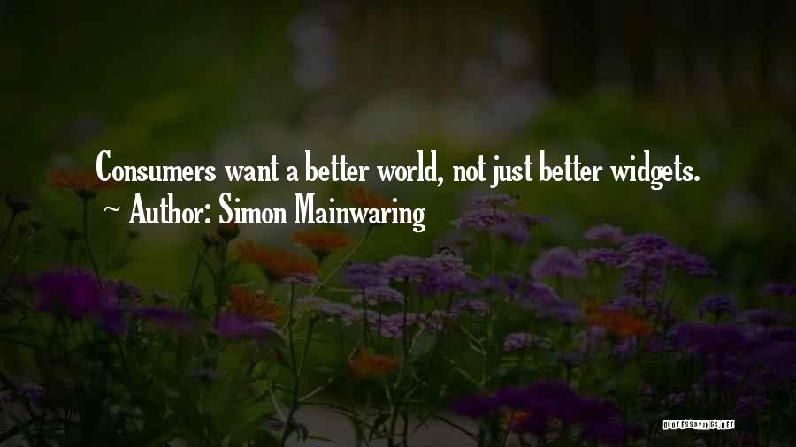 Mr Mainwaring Quotes By Simon Mainwaring