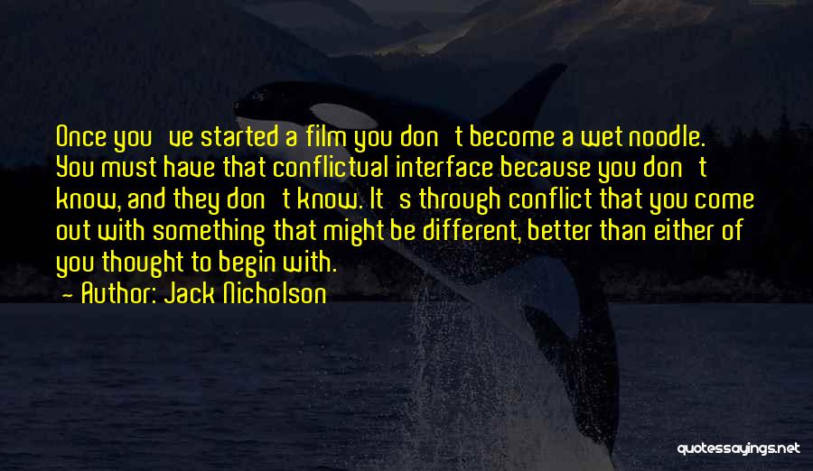 Mr Noodle Quotes By Jack Nicholson