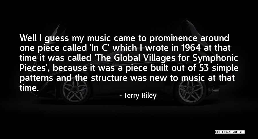 Mr Patterns Quotes By Terry Riley