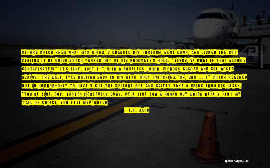 Mr Perfectly Fine Quotes By J.R. Ward Mr Perfectly Fine Quotes By J.R. Ward