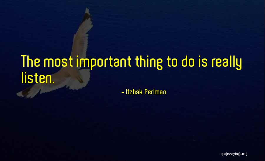 Mr Perlman Quotes By Itzhak Perlman