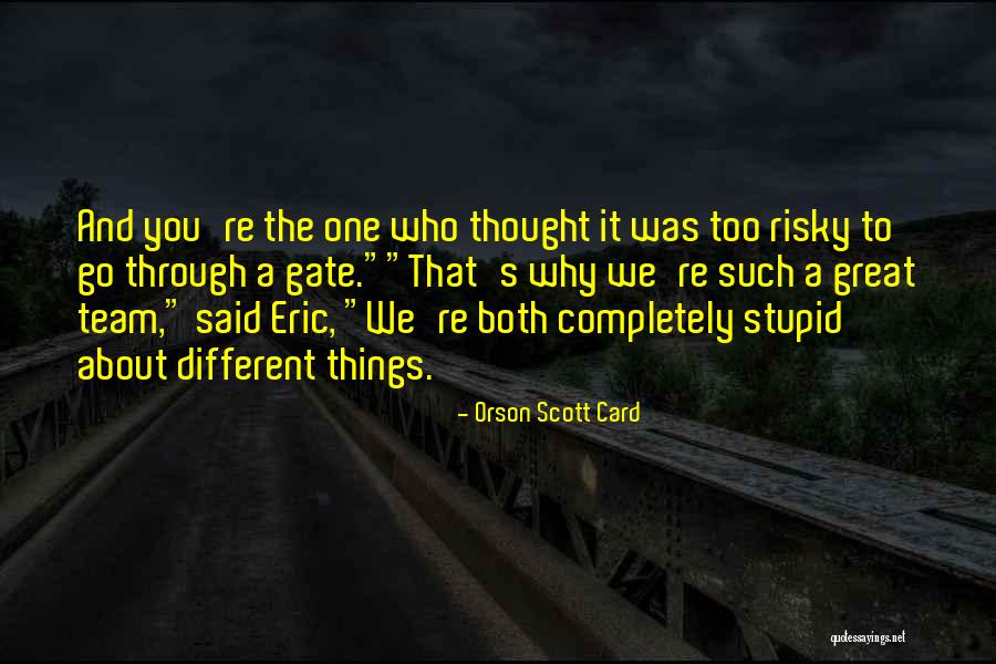 Mr Popo Quotes By Orson Scott Card Mr Popo Quotes By Orson Scott Card