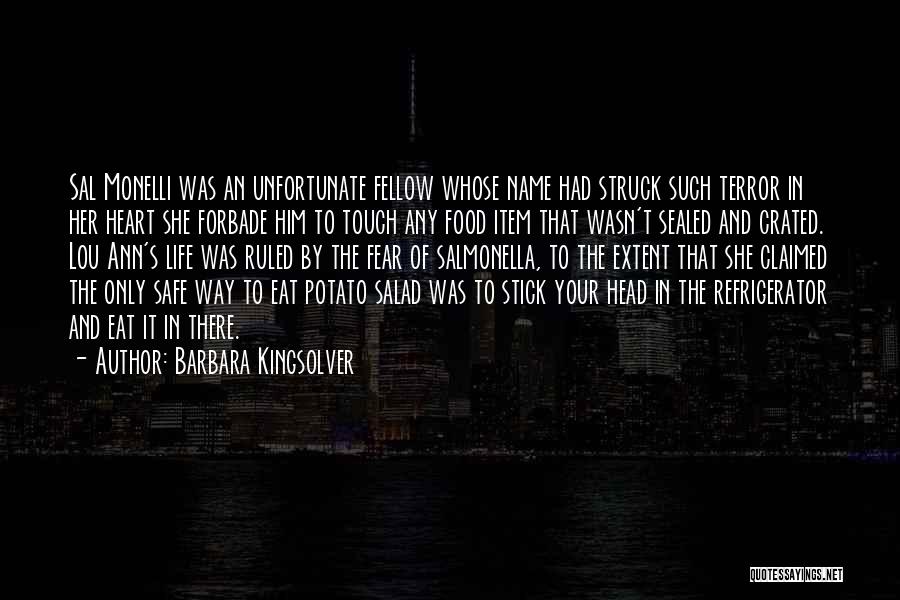 Mr Potato Head Best Quotes By Barbara Kingsolver