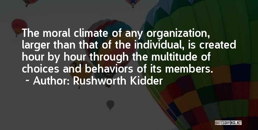 Mr Rushworth Quotes By Rushworth Kidder
