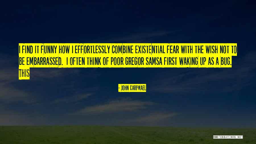 Mr Samsa Quotes By John Carpmael Mr Samsa Quotes By John Carpmael