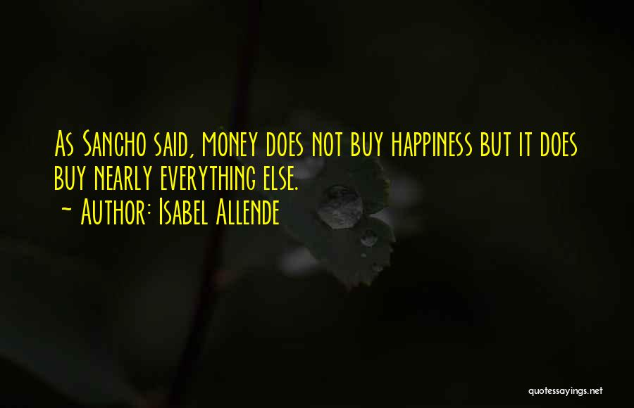 Mr Sancho Quotes By Isabel Allende