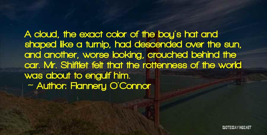 Mr Shiftlet Quotes By Flannery O'Connor