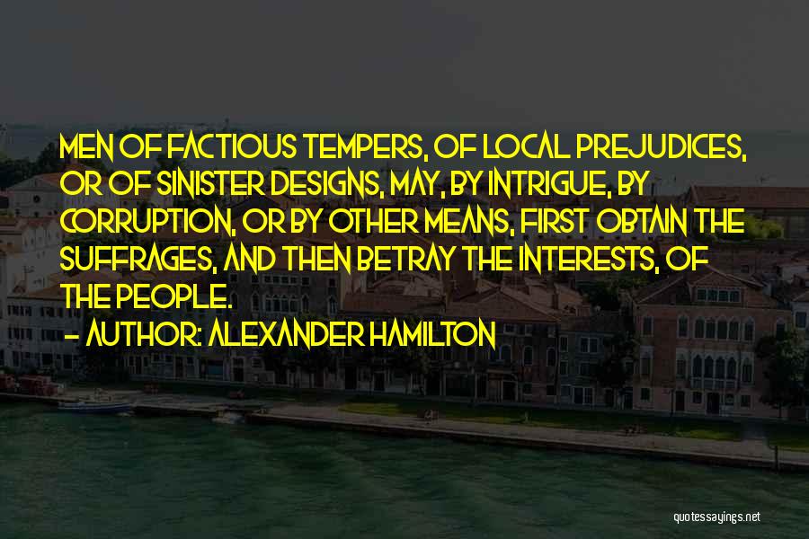 Mr Sinister Quotes By Alexander Hamilton