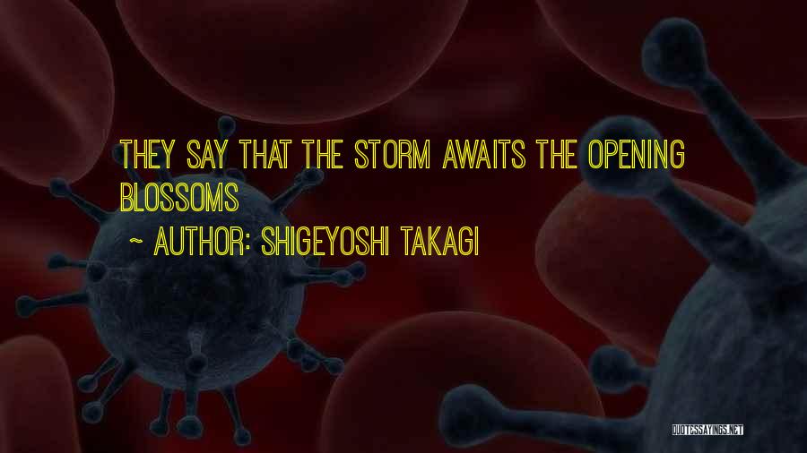 Mr Takagi Quotes By Shigeyoshi Takagi