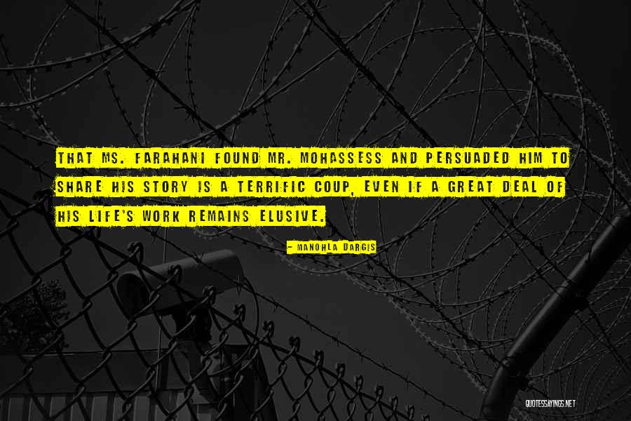 Mr Terrific Quotes By Manohla Dargis Mr Terrific Quotes By Manohla Dargis