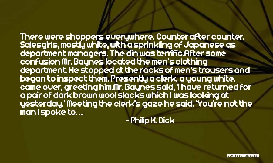 Mr Terrific Quotes By Philip K. Dick Mr Terrific Quotes By Philip K. Dick