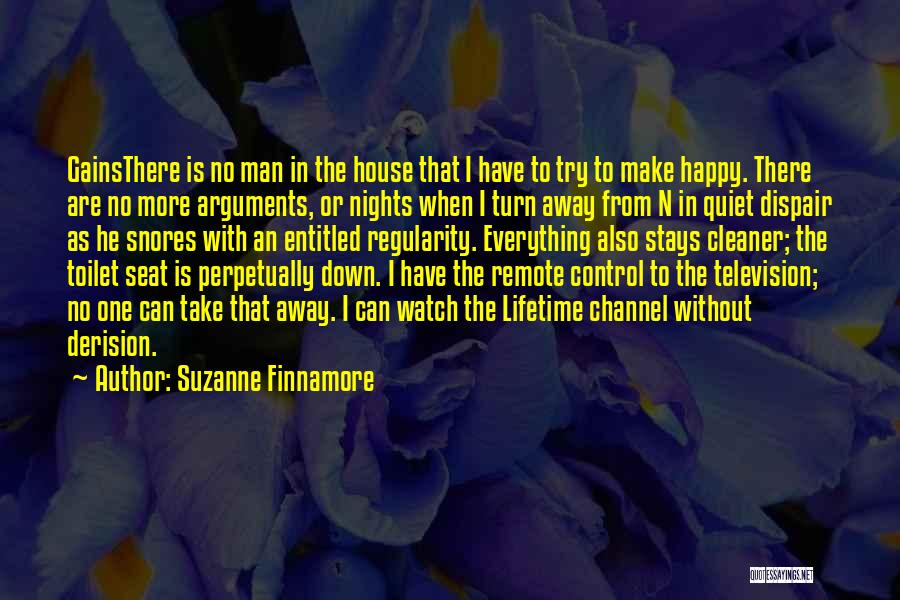 Mr Toilet Man Quotes By Suzanne Finnamore