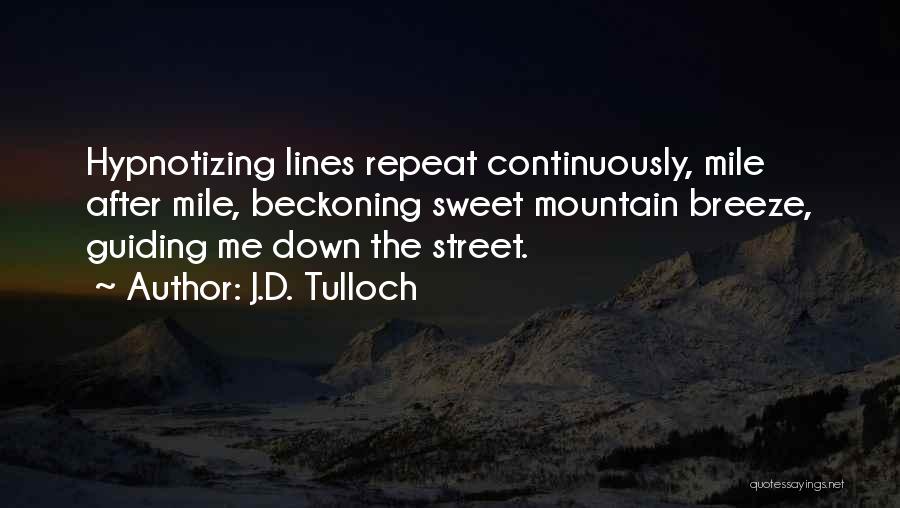 Mr Tulloch Quotes By J.D. Tulloch