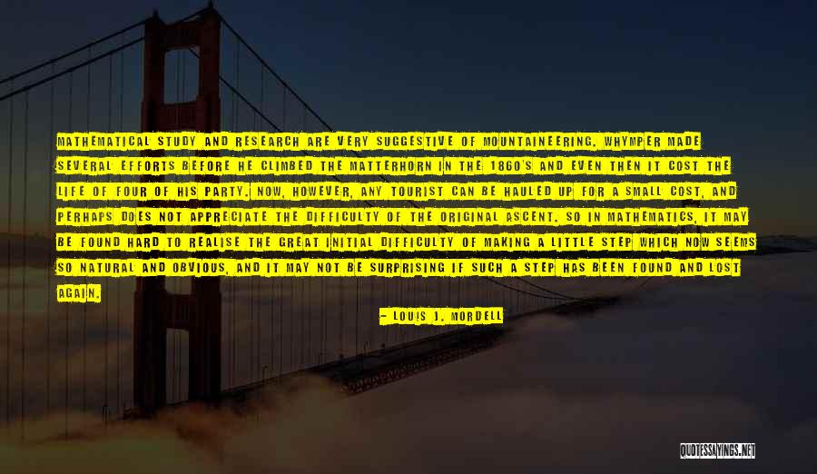Mr Whymper Quotes By Louis J. Mordell Mr Whymper Quotes By Louis J. Mordell