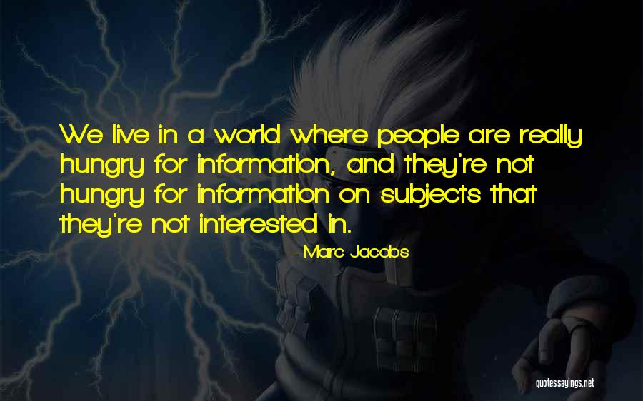 Mracna Zelja Quotes By Marc Jacobs Mracna Zelja Quotes By Marc Jacobs