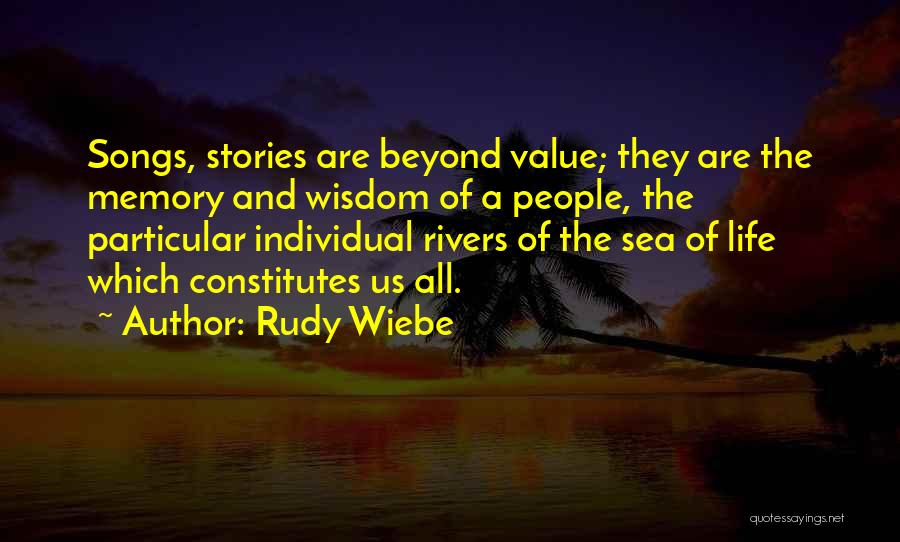 Mrng Wishes Quotes By Rudy Wiebe