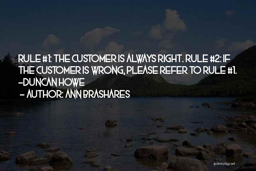 Mrs Always Right Quotes By Ann Brashares Mrs Always Right Quotes By Ann Brashares
