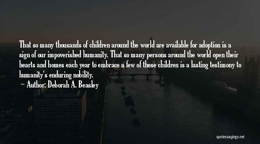 Mrs Beasley Quotes By Deborah A. Beasley