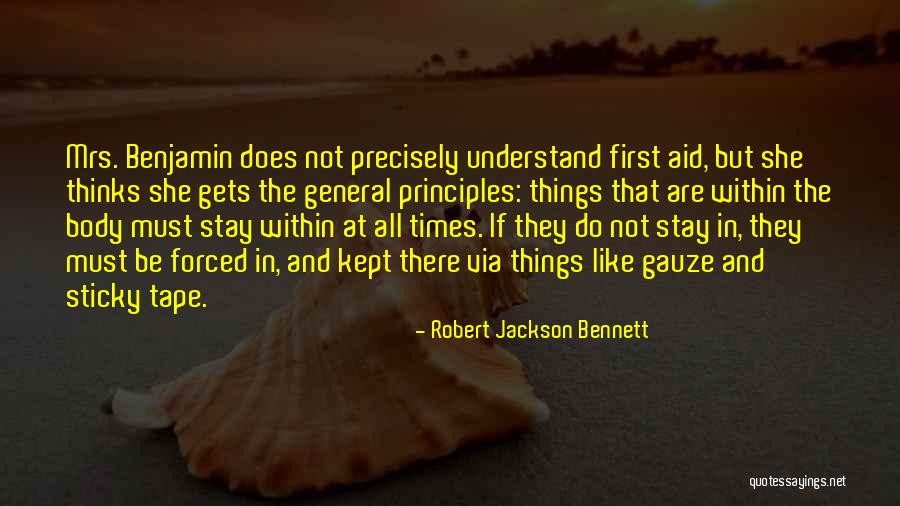 Mrs Bennett Quotes By Robert Jackson Bennett Mrs Bennett Quotes By Robert Jackson Bennett