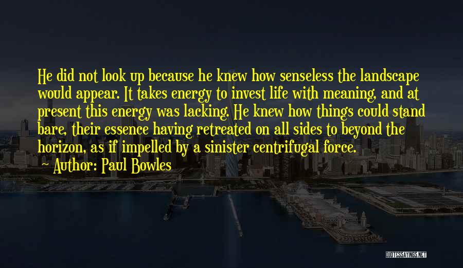 Mrs. Bowles Quotes By Paul Bowles