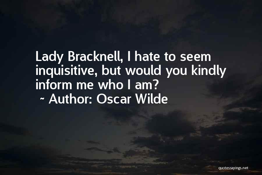 Mrs Bracknell Quotes By Oscar Wilde