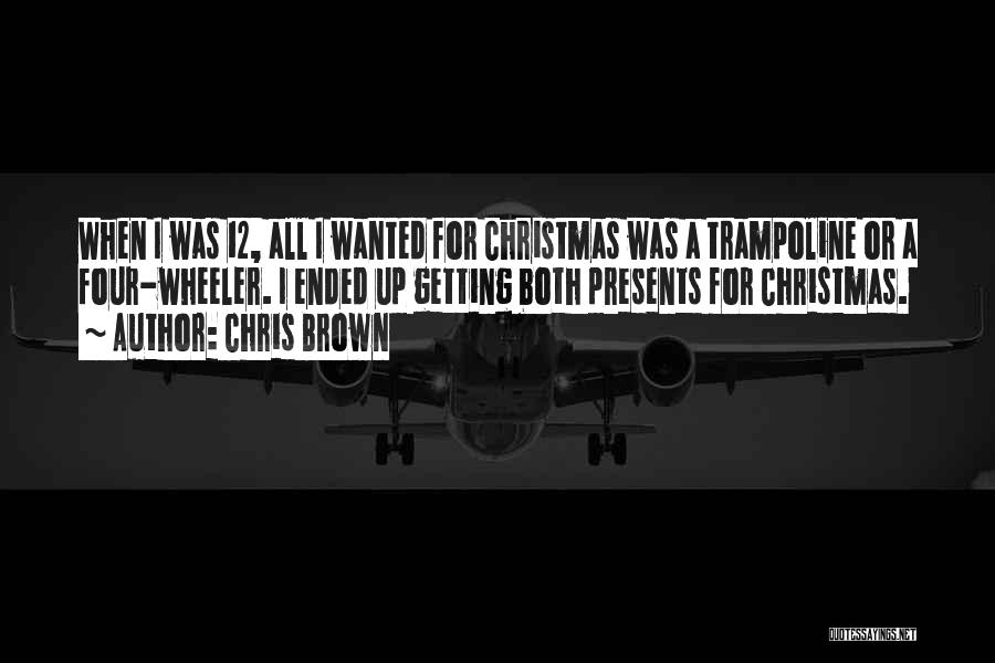 Mrs Brown Christmas Quotes By Chris Brown