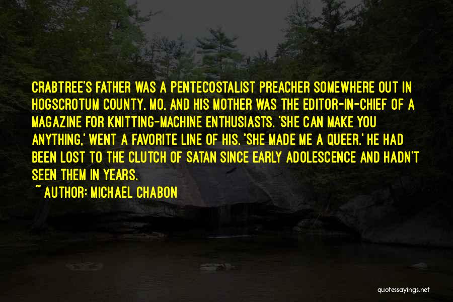 Mrs Crabtree Quotes By Michael Chabon