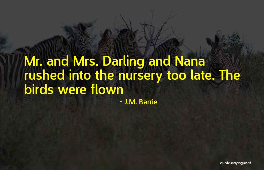 Mrs Darling Quotes By J.M. Barrie