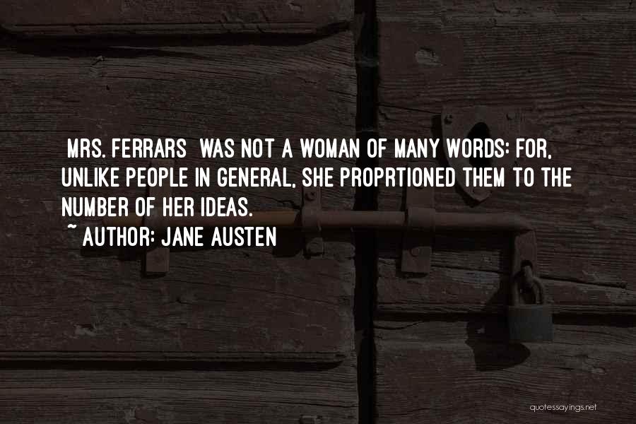 Mrs Ferrars Quotes By Jane Austen