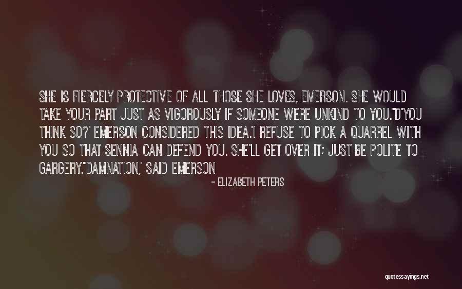 Mrs Gargery Quotes By Elizabeth Peters