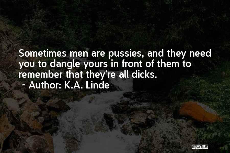 Mrs Linde Quotes By K.A. Linde