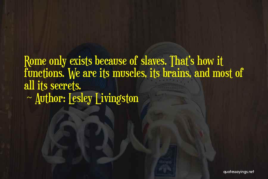 Mrs Livingston Quotes By Lesley Livingston