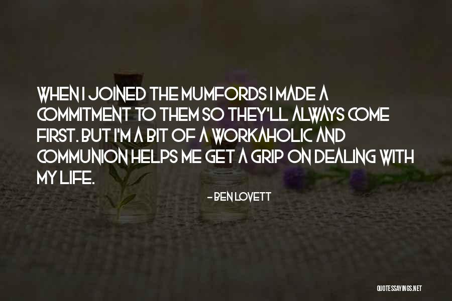 Mrs Lovett Quotes By Ben Lovett Mrs Lovett Quotes By Ben Lovett