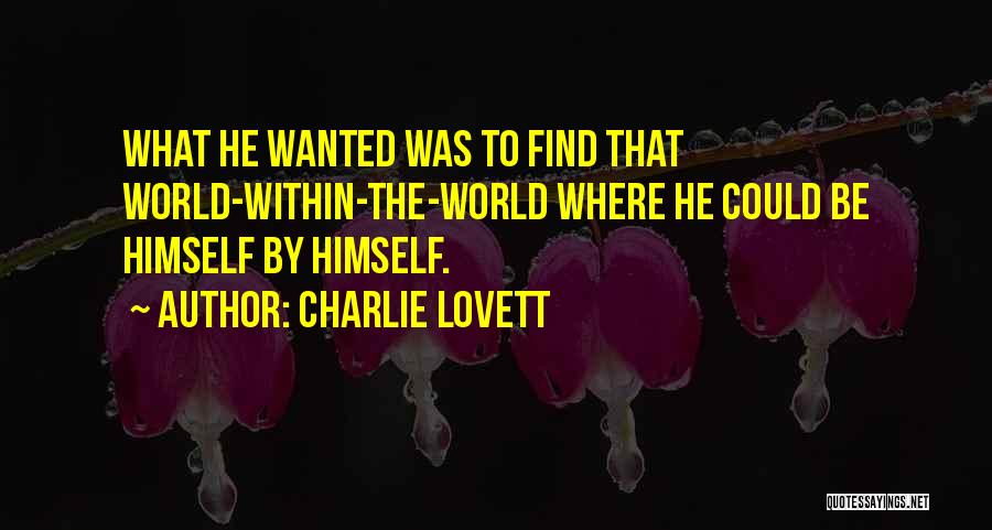 Mrs Lovett Quotes By Charlie Lovett