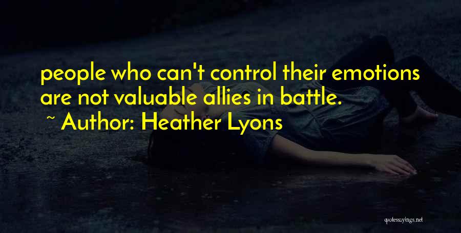 Mrs Lyons Quotes By Heather Lyons