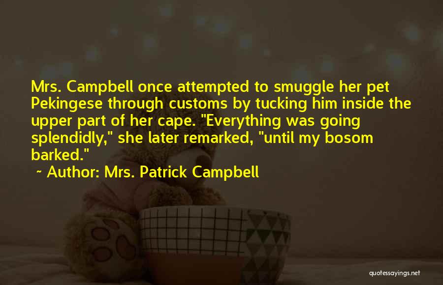 Mrs. Patrick Campbell Quotes 91399