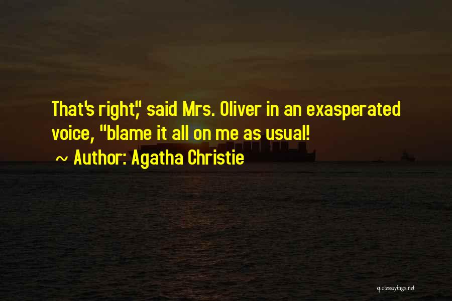 Mrs Right Quotes By Agatha Christie