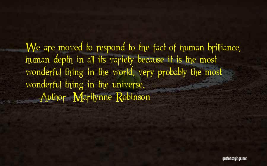 Mrs Robinson Quotes By Marilynne Robinson