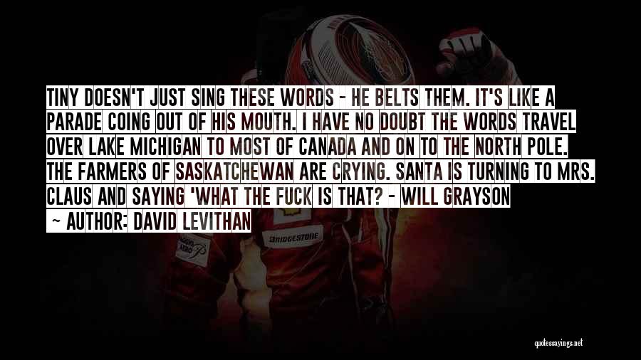 Mrs. Santa Claus Quotes By David Levithan