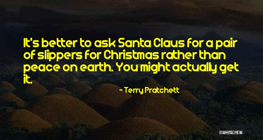 Mrs. Santa Claus Quotes By Terry Pratchett