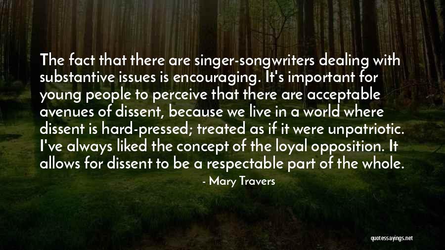 Mrs Travers Quotes By Mary Travers