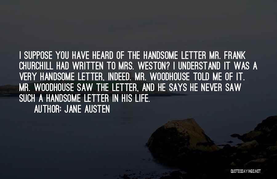 Mrs Weston Quotes By Jane Austen