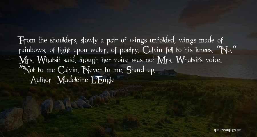 Mrs Whatsit Quotes By Madeleine L'Engle