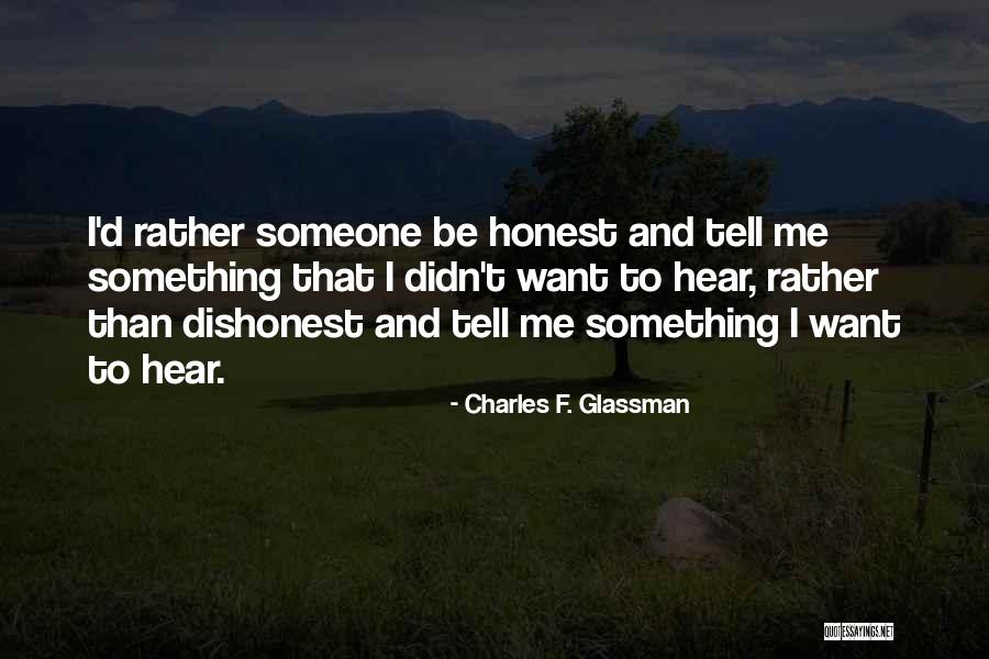 Mrtirt Quotes By Charles F. Glassman Mrtirt Quotes By Charles F. Glassman